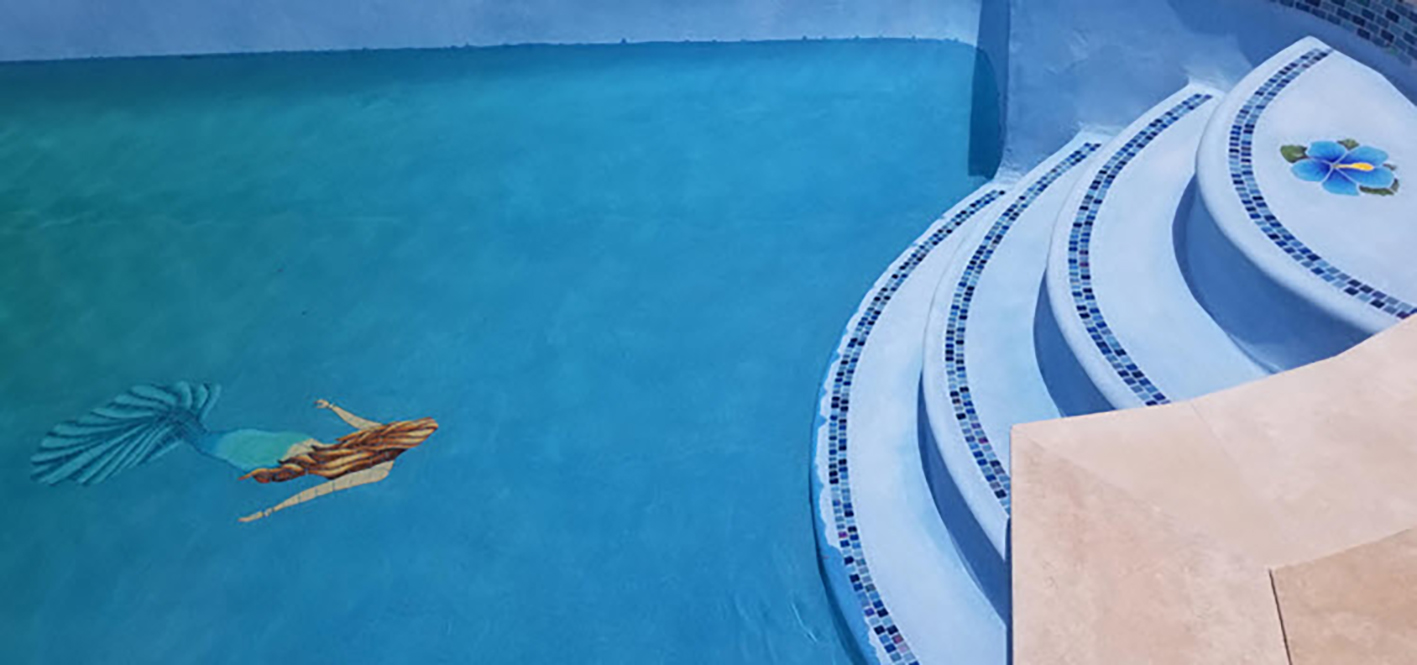 custom tile pool design